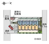 ★手数料０円★名古屋市中村区大正町　月極駐車場（LP）